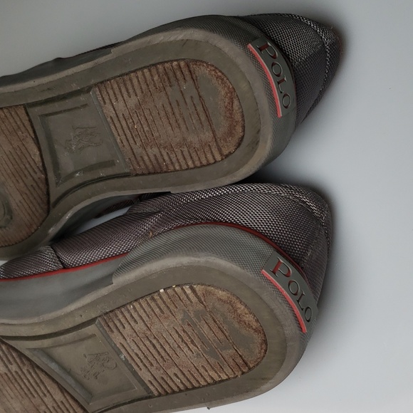 Polo Ralph Lauren Shoes Size 12D Gray Fashion Sneakers Fabric Men Forestmont II - Picture 13 of 15